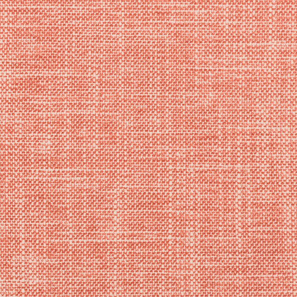 Close-up of an orange fabric with speckled woven pattern