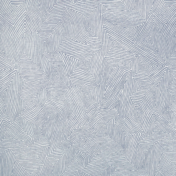 Intricate maze-like pattern with monochromatic shades creates hypnotic optical illusion.
