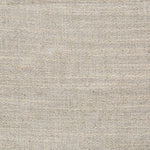 Close-up of a beige woven fabric with coarse texture and crisscross pattern.
