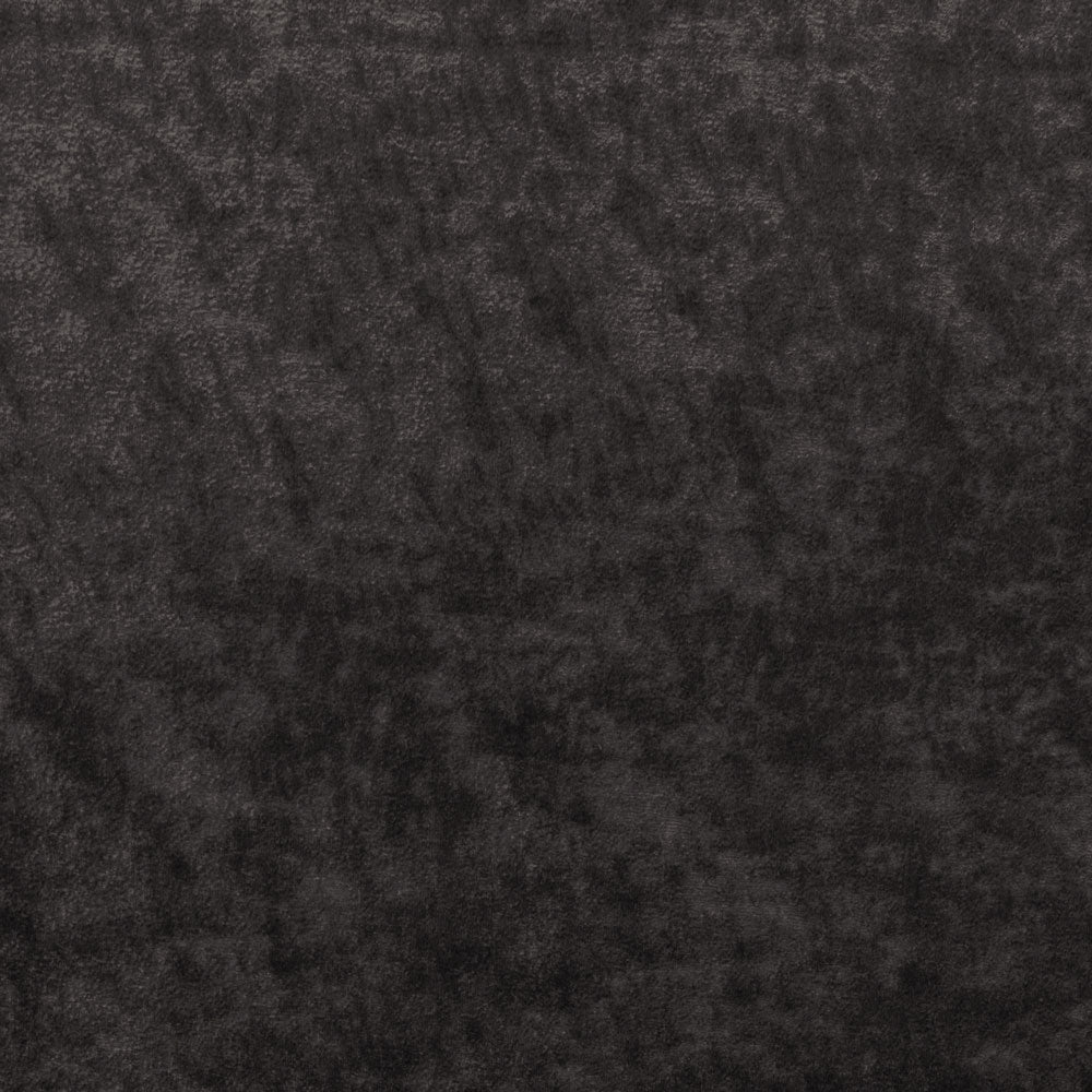 Monochromatic close-up of dark fabric with subtle patterns and noise.