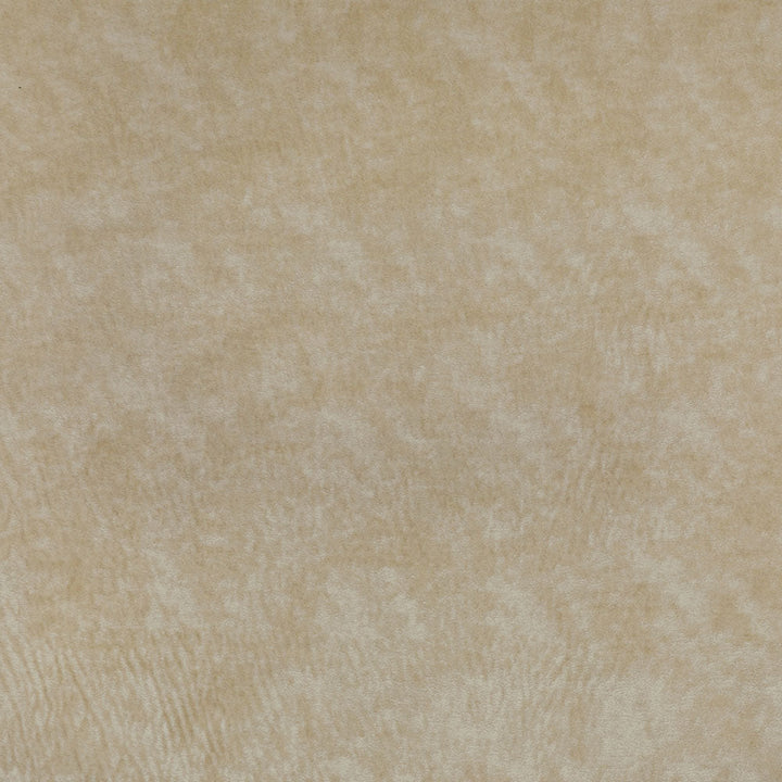 Close-up of a creamy beige fabric with mottled texture.