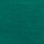 High-quality teal fabric with linen-like texture and subtle color variations.