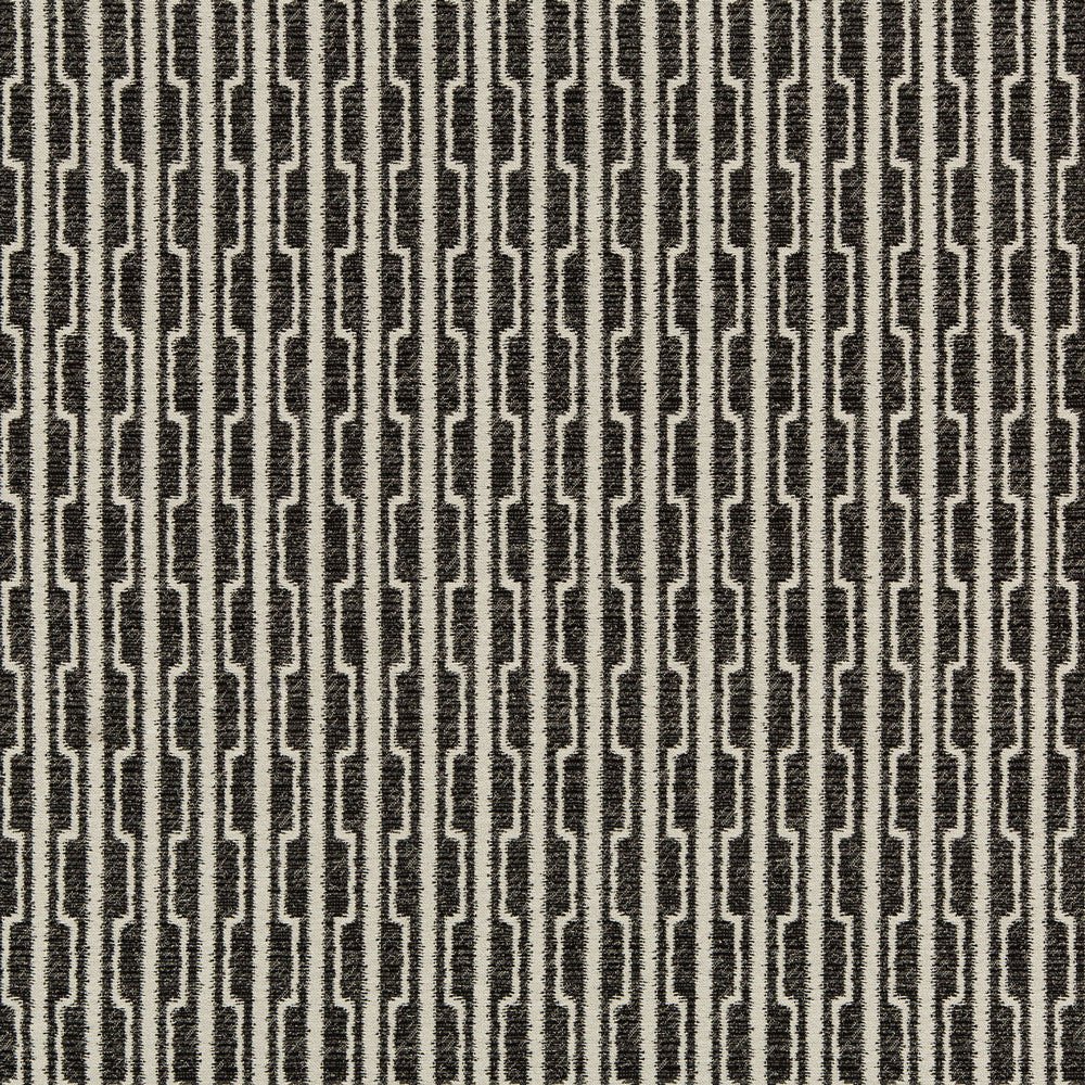 Repetitive textured pattern of vertical lines in alternating dark and light sections.