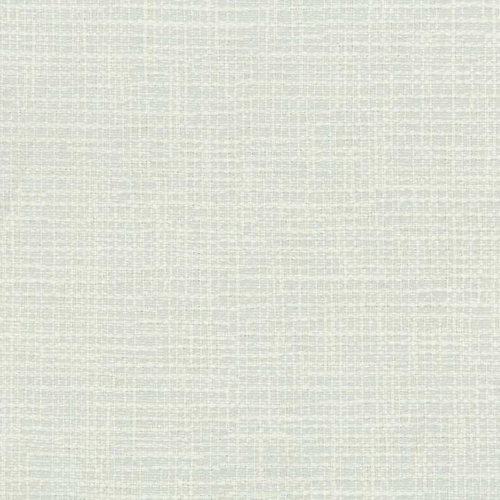 Close-up of textured woven fabric in light neutral shade.
