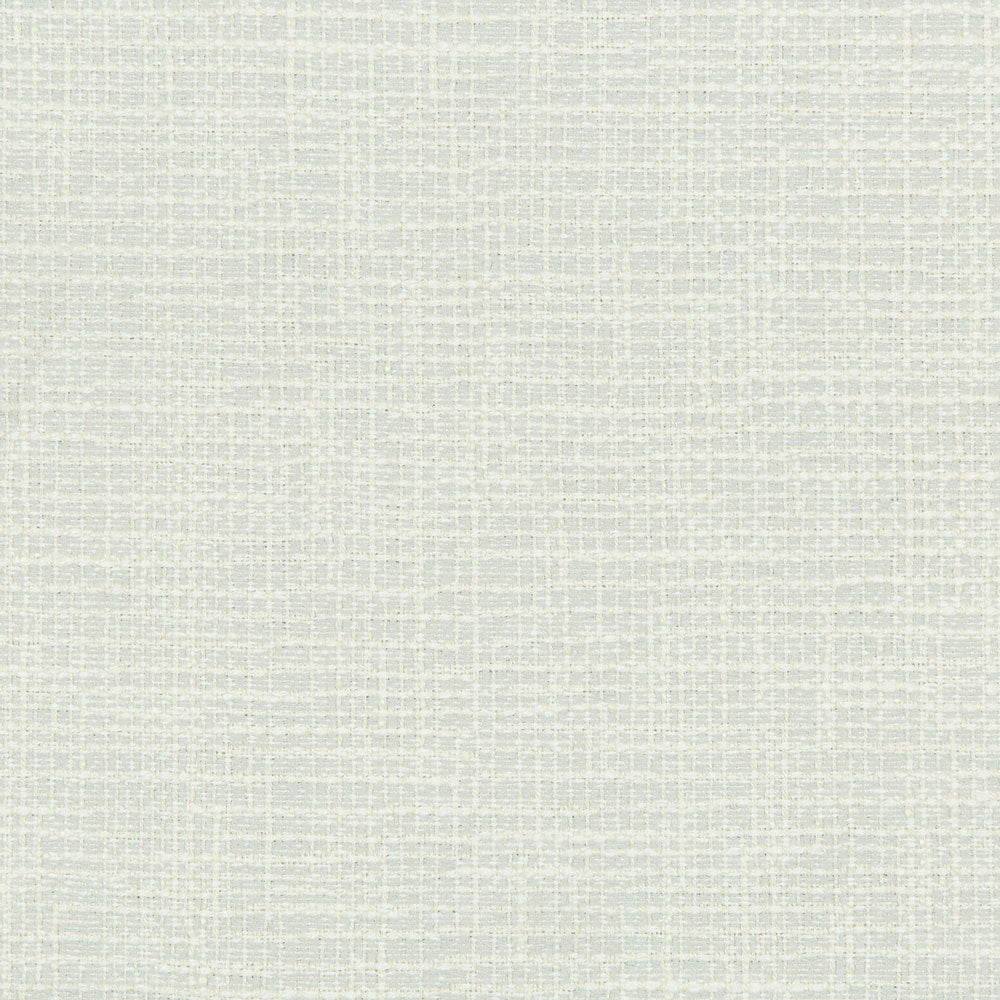 Close-up of textured woven fabric in light neutral shade.