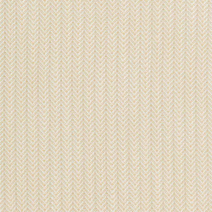 Close-up of a textured fabric with a zigzag herringbone pattern.