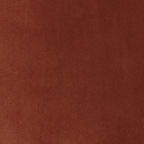 Close-up view of reddish-brown textured fabric with fine weave.