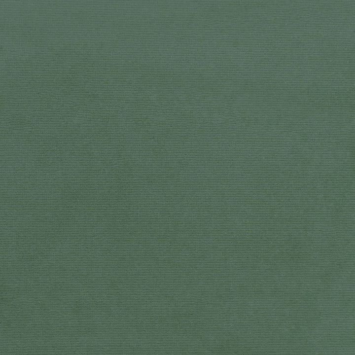 Close-up view of green textured fabric with a woven pattern.