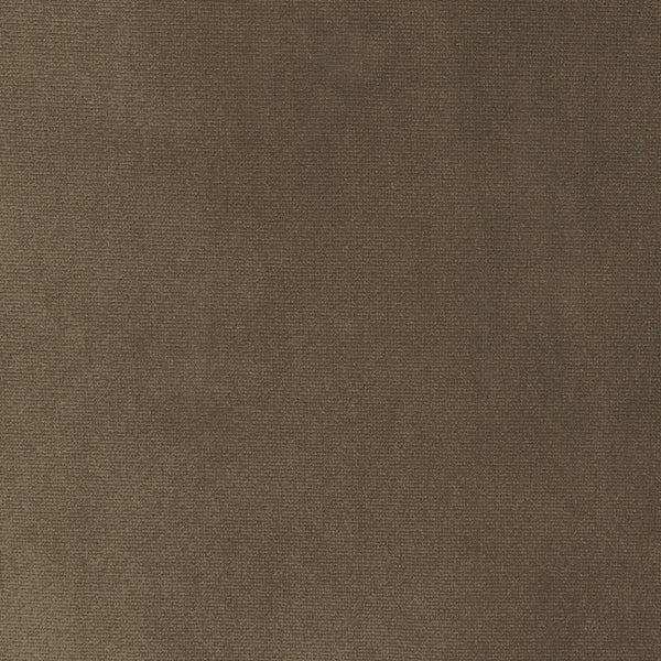 Close-up view of durable, nubby textured fabric in brown color.