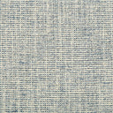Close-up of high-quality, durable fabric with speckled blue pattern