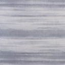 Textured fabric with horizontal striped pattern in varying shades of grey.