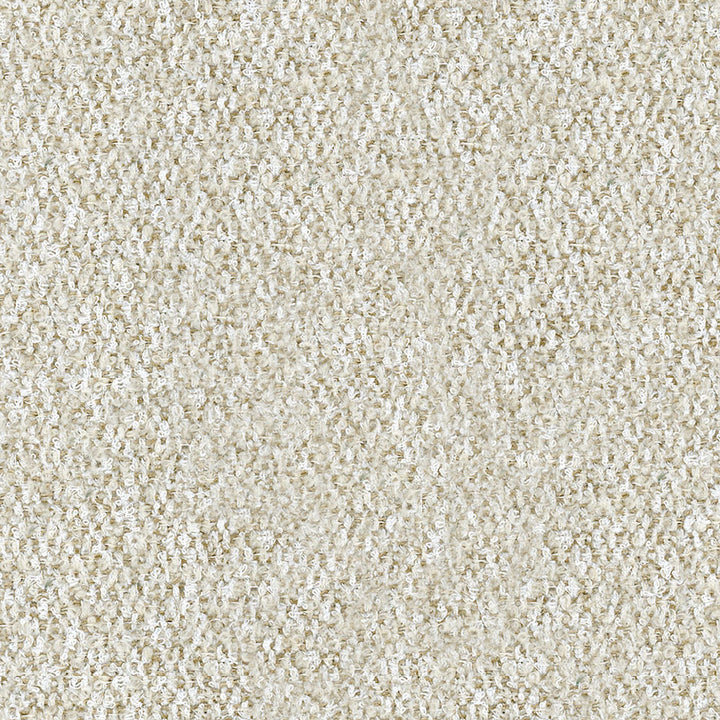 Close-up of a plush, neutral-colored fabric with uniform texture.