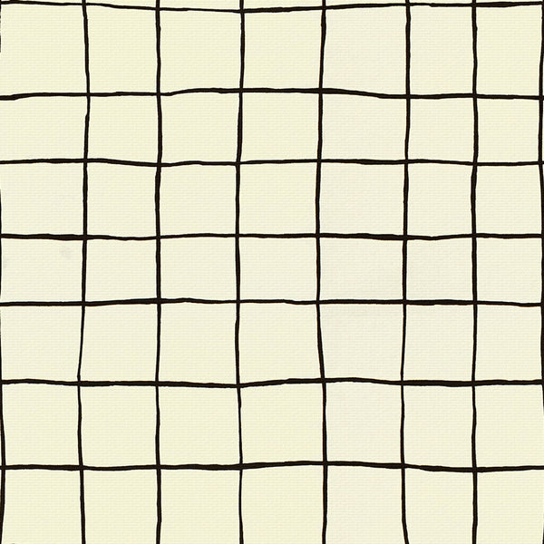 Irregular grid pattern on textured background creates organic artistic impression.