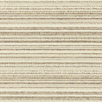 Striped beige, cream, and brown textile pattern with varying thicknesses.