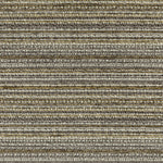 Close-up of a textured fabric with horizontal stripes in various shades.