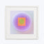 Abstract artwork with concentric shapes in soft, blended gradient colors.