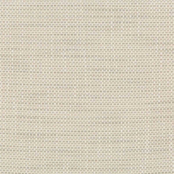 Close-up of tightly woven fabric with grid-like pattern and neutral colors