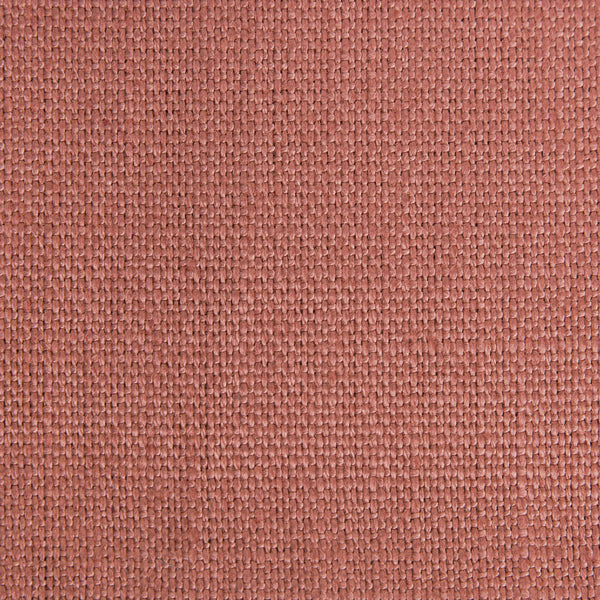 Close-up of durable, reddish-brown fabric with uniform tight weave.
