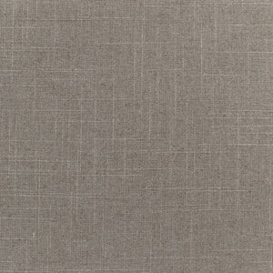 Textured gray fabric with grid-like weave pattern, durable and versatile.