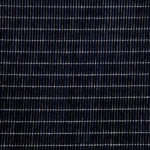 Close-up of denim fabric, showcasing twill weave and ribbing effect.