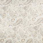 Organic, flowing pattern in neutral tones creates abstract naturalism.