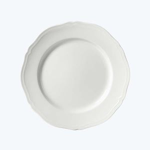 White Flat Dessert Plate Default Title