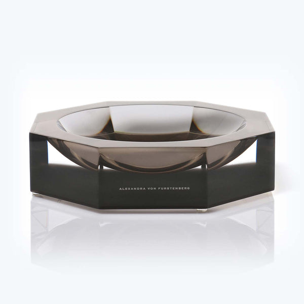 Modern, luxurious ashtray by Alexandra von Furstenberg with sleek design.