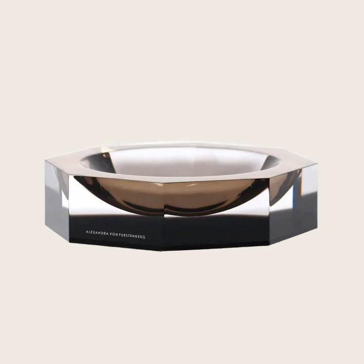 Luxurious and contemporary ashtray designed by Alexandra von Furstenberg.