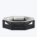 Stylish contemporary bowl/ashtray by Alexandra Von Furstenberg in glossy black.