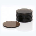 Stack of dark optical filters used for controlling light wavelength