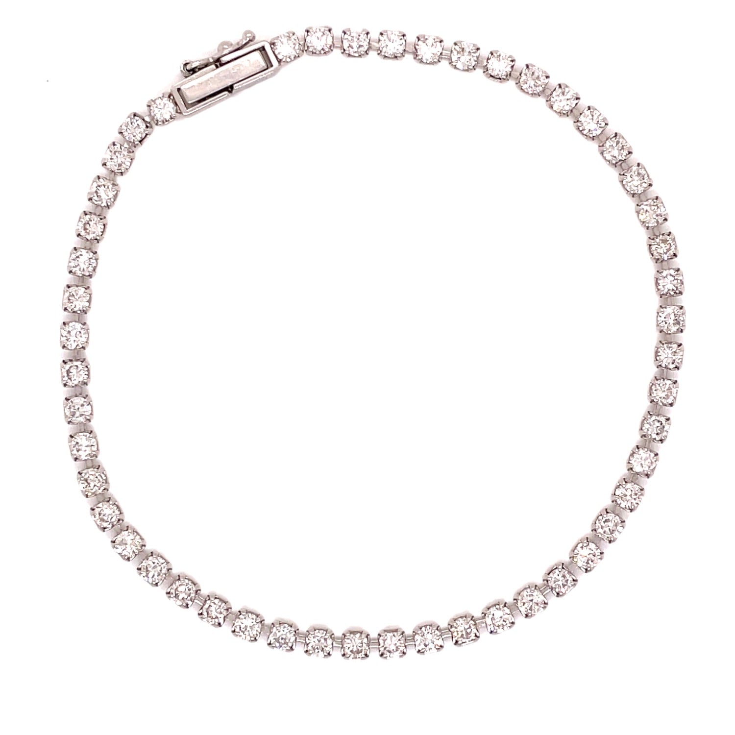 Contemporary Diamond Line Bracelet Default Title