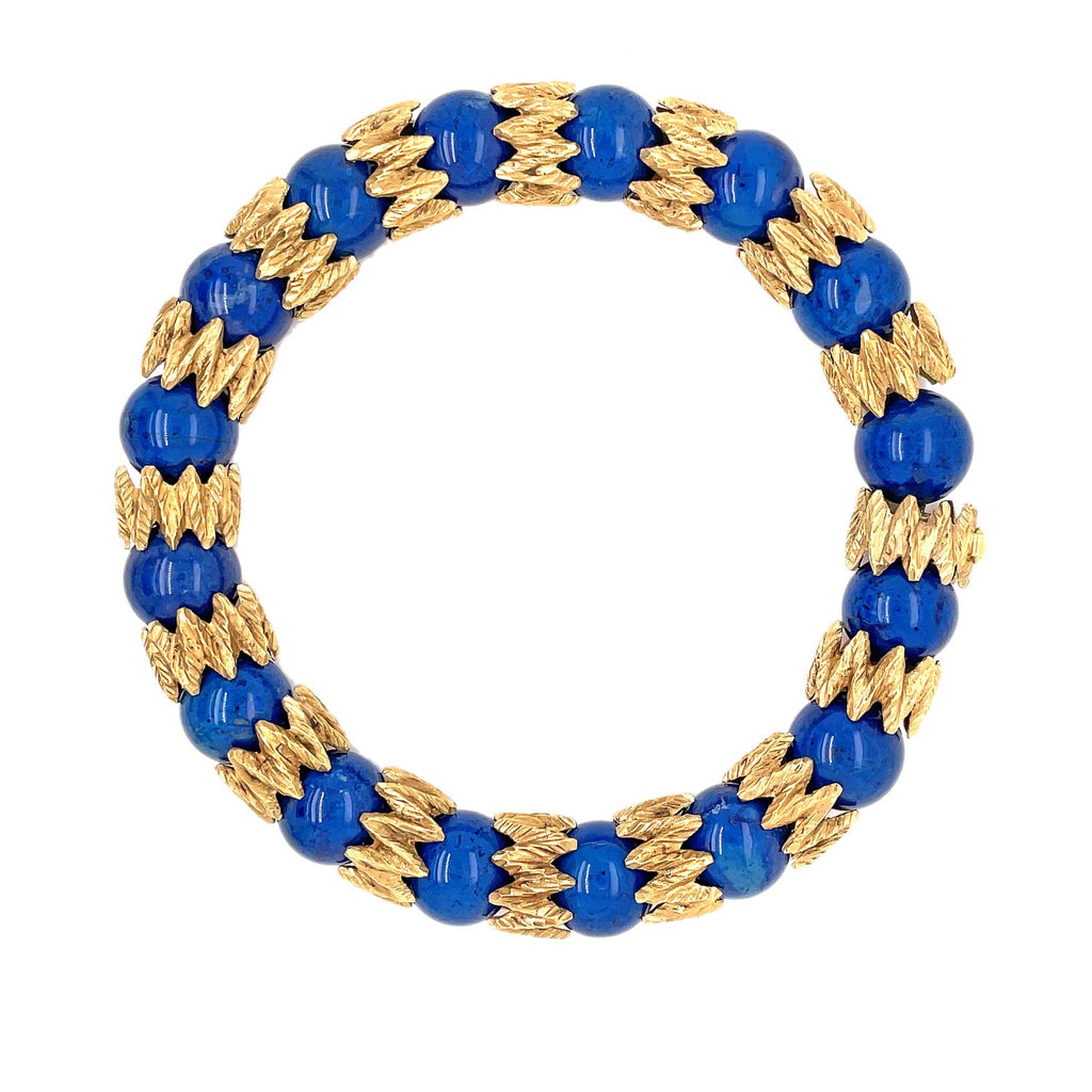 Vintage Lapis Lazuli Bracelet Default Title