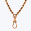 Victorian Gold Long Rope Necklace Default Title
