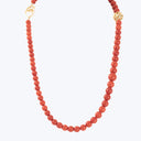 Angela Cummings for Tiffany & Co. Red Coral and Gold Necklace Default Title
