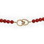 Tiffany & Co. Red Coral and Gold Necklace