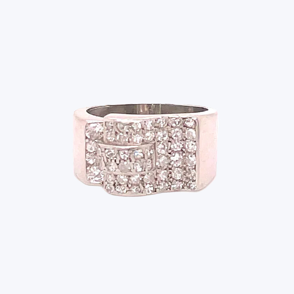 Art Deco Diamond Ring Default Title