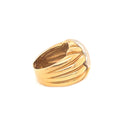 French Vintage Gold Dome Ring Default Title