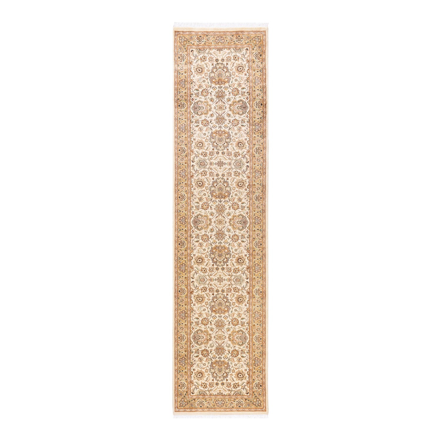 DS Mogul Hand-Knotted Rug - Ivory 2' 6" x 10' 4" Default Title
