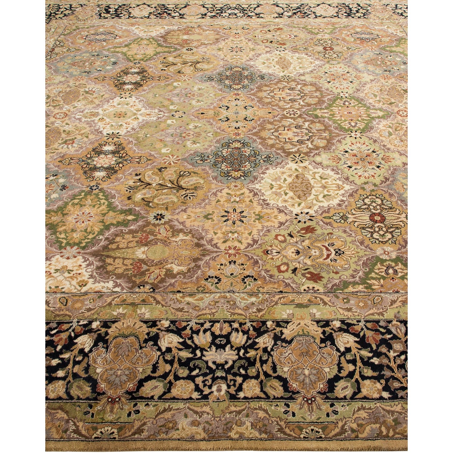 DS Mogul Hand-Knotted Rug - Yellow 7' 10" x 8' 1" Default Title