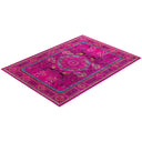 DS Eclectic Hand-Knotted Rug - Purple 9' 8" x 13' 6" Default Title