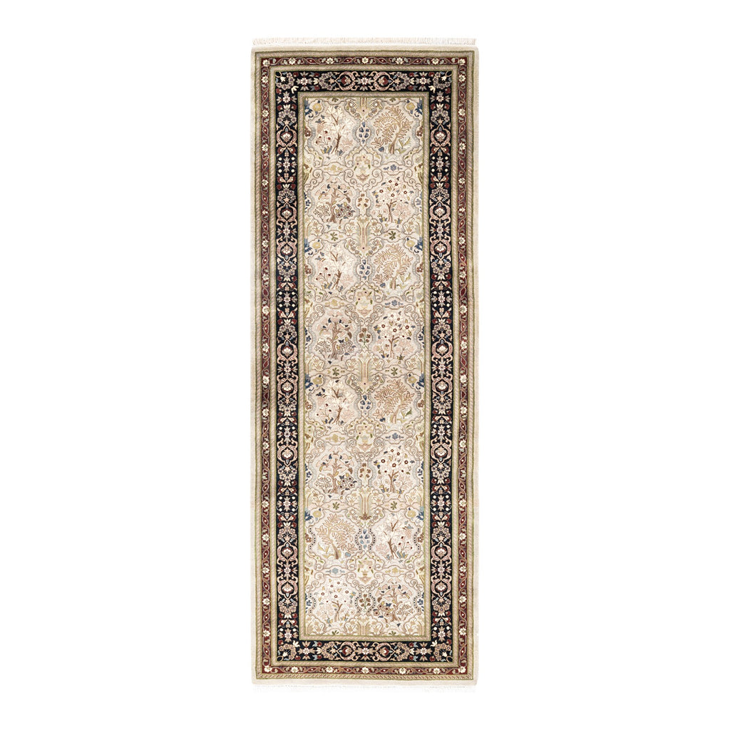 DS Mogul Hand-Knotted Rug - Ivory 2' 7" x 7' 8" Default Title