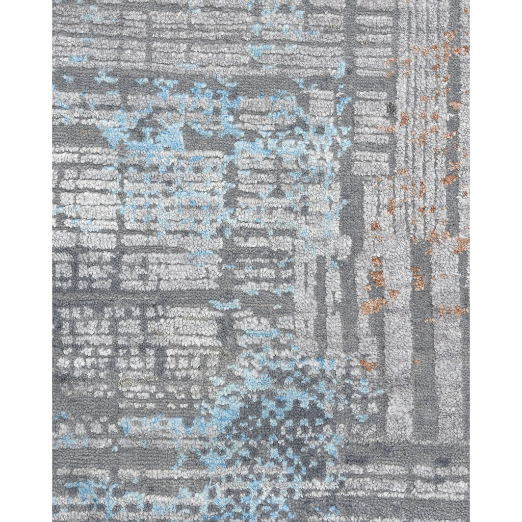 DS Modern Hand-Knotted Rug - Gray 9' 2" x 12' 2" Default Title