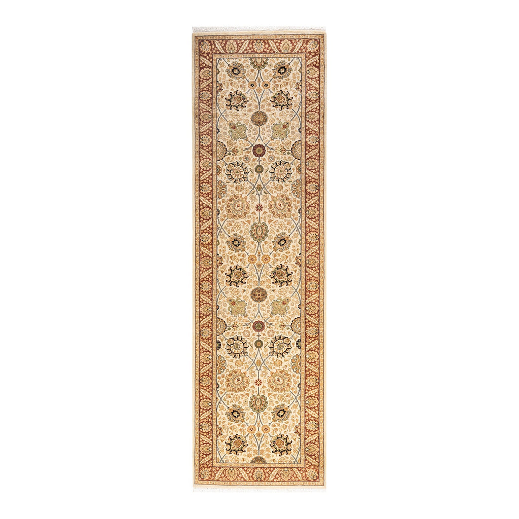DS Mogul Hand-Knotted Rug - Ivory 3' 1" x 10' 7" Default Title