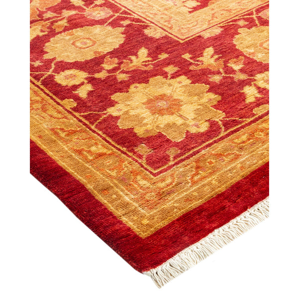 DS Eclectic Hand-Knotted Rug - Red 8' 3" x 10' 1" Default Title