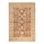 Traditional handmade oriental rug with intricate botanical and geometric motifs.