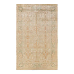 Elegant rectangular floor rug featuring intricate floral and vine motifs.