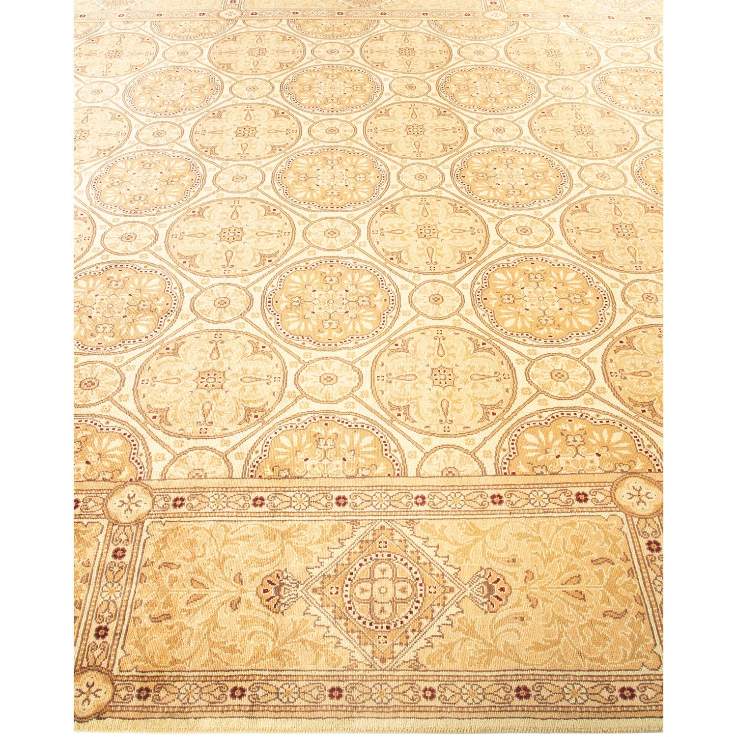 DS Eclectic Handmade Rug - Ivory 8' 2" x 10' 4" Default Title