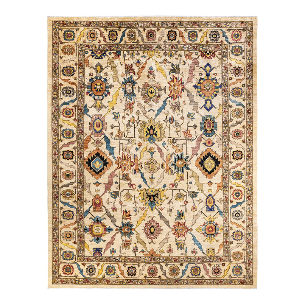 DS Serapi Hand-Knotted Rug - Ivory 9' 3" x 12' 0" Default Title