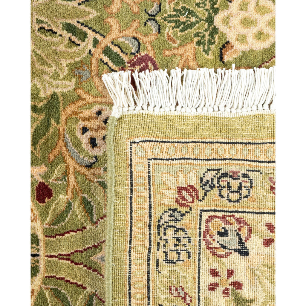 DS Mogul Hand-Knotted Rug - Green 6' 2" x 6' 5" Default Title