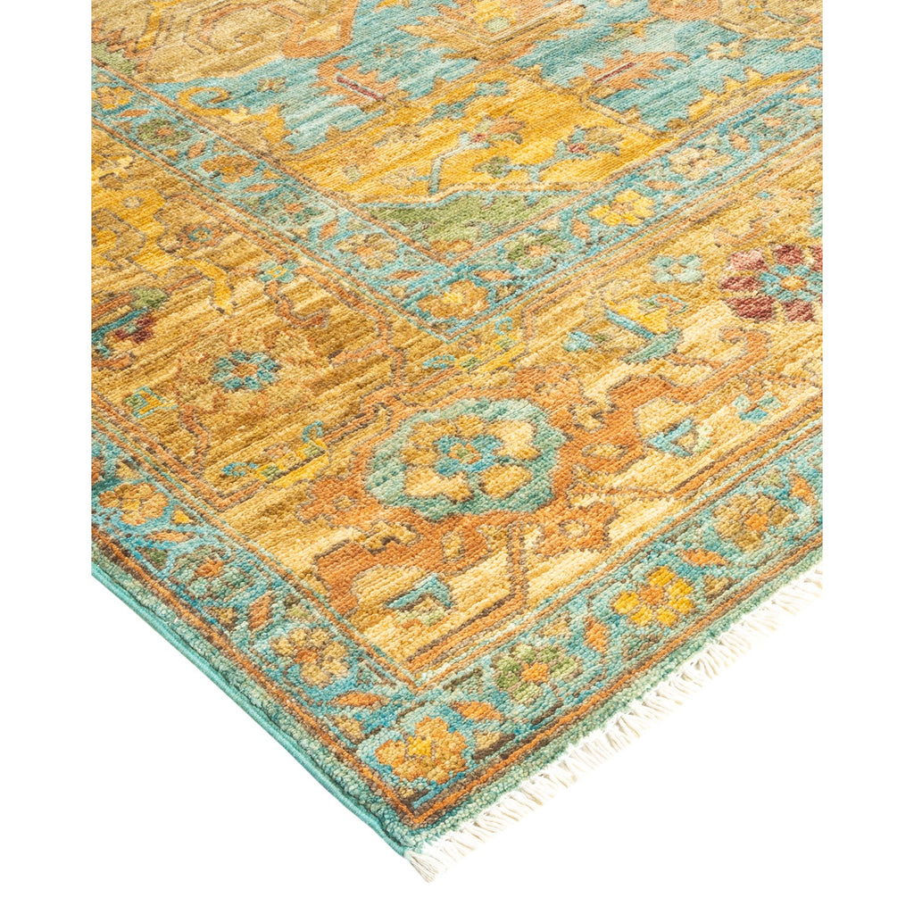 DS Serapi Hand-Knotted Rug - Green 9' 2" x 12' 5" Default Title